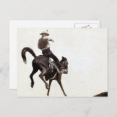 Bucking Bronco Briefkaart (Voorkant / Achterkant)