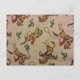 Bucking Bronco Briefkaart