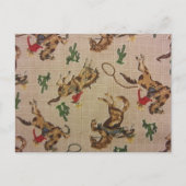 Bucking Bronco Briefkaart (Voorkant)