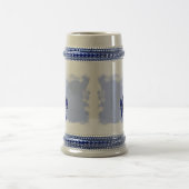 Bucking Bronco Ceramic Stein Bierpul (Center)