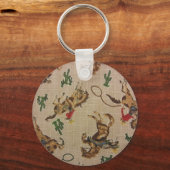 Bucking Bronco Sleutelhanger (Voorkant)
