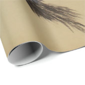 “Bucking Horse” Westerse kunst van Will James Cadeaupapier (Rol Hoek)