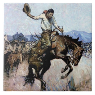 “Bucking on a Dime” door WHD Koerner Tegeltje