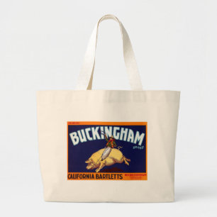 Buckingham Brand California Bartletts Grote Tote Bag