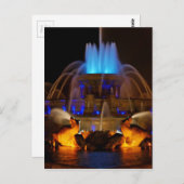Buckingham Fountain - Blues Briefkaart (Voorkant / Achterkant)