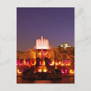 Buckingham Fountain Briefkaart