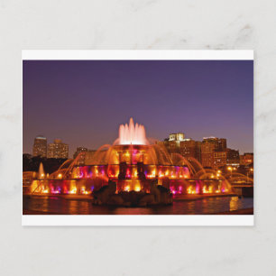 Buckingham Fountain Briefkaart