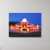 Buckingham Fountain Canvas Afdruk (Voorkant)