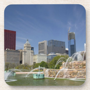 Buckingham Fountain in Grant Park, 2 Onderzetter