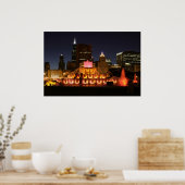 Buckingham Fountain Poster (Keuken)