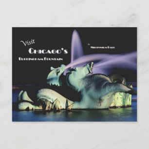 Buckingham Fountain van Chicago Briefkaart