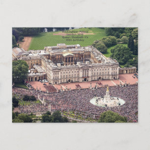 Buckingham Palace 2016. 90e verjaardag van de koni Briefkaart