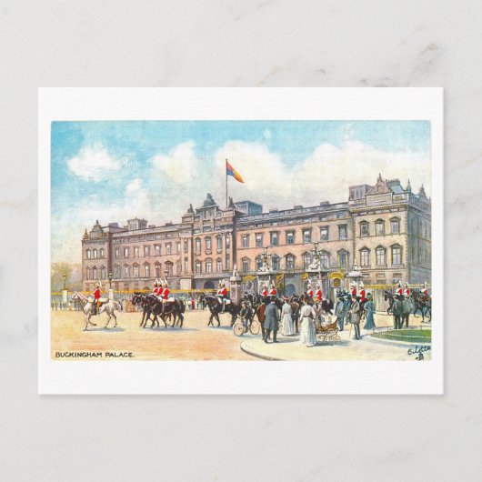 Buckingham Palace  Briefkaart (Voorkant)