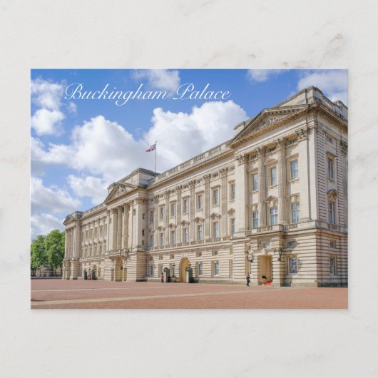 Buckingham Palace, Briefkaart van het Verenigd Kon (Voorkant)