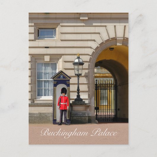 Buckingham Palace, Briefkaart van het Verenigd Kon (Voorkant)