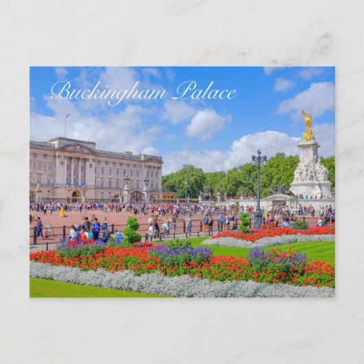 Buckingham Palace, Briefkaart van het Verenigd Kon (Voorkant)