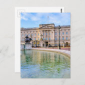 Buckingham Palace, Briefkaart van het Verenigd Kon (Voorkant / Achterkant)