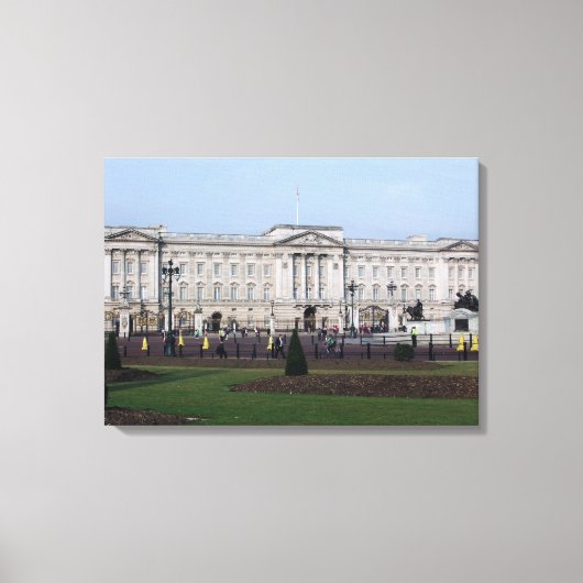 Buckingham Palace Canvas Afdrukken (Voorkant)