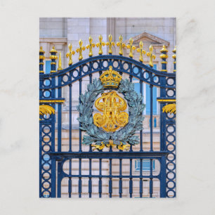 Buckingham Palace Gates, Londres Carte postale bri