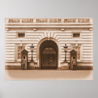 Buckingham Palace Guards - Poster Londres