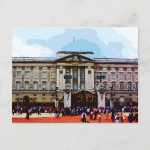 Buckingham Palace in Londen, Verenigd Koninkrijk Briefkaart