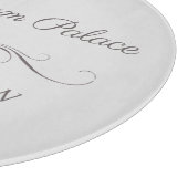 Buckingham Palace Latitude en Lengtegraad Snijplank (Hoek)