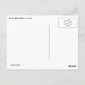 Buckingham Palace, Londen Briefkaart (Achterkant)