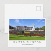 Buckingham Palace, Londen, Engeland Briefkaart (Voorkant / Achterkant)