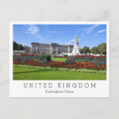 Buckingham Palace, Londen, Engeland Briefkaart (Voorkant)