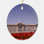 Buckingham Palace, Londen, Engelstalige bloemen Keramisch Ornament (Links)