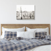 Buckingham Palace London.2006 Canvas Afdruk (Insitu (Slaapkamer))