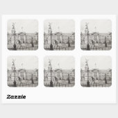 Buckingham Palace London.2006 Vierkante Sticker (Vel)