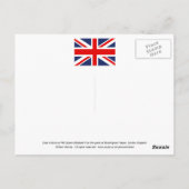 Buckingham Palace London Briefkaart (Achterkant)