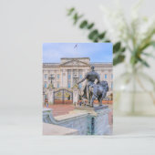 Buckingham Palace, Londres Carte postale britanniq (Debout devant)