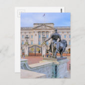 Buckingham Palace, Londres Carte postale britanniq (Devant / Derrière)