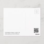 Buckingham Palace, Londres Carte postale britanniq (Dos)