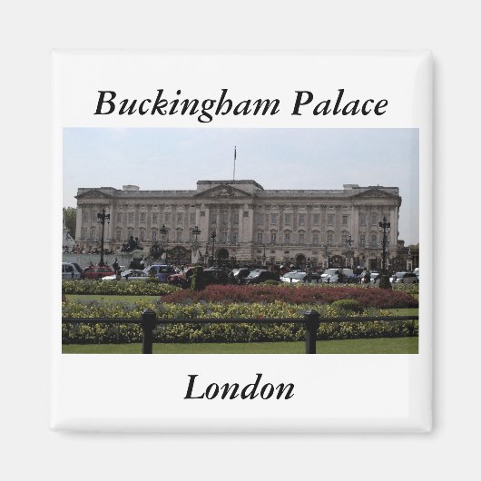 Buckingham Palace Magnet Magneet (Voorkant)