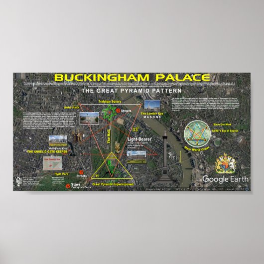 Buckingham Palace Poster (Voorkant)