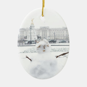 Buckingham Palace snewman Londen Keramisch Ornament