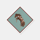 Buckingpaard Servet (Hoek)