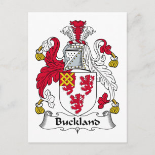 Buckland Family Crest Briefkaart