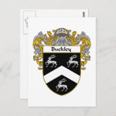 Buckley Coat of Arms (gemanteld) Briefkaart (Voorkant / Achterkant)