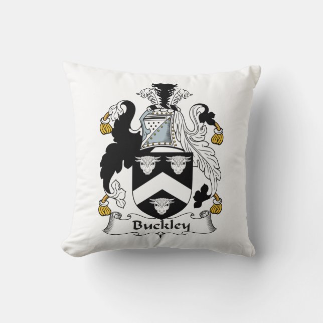 Buckley Family Crest Kussen (Voorkant)