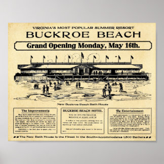  Buckroe Beach Virginia Print