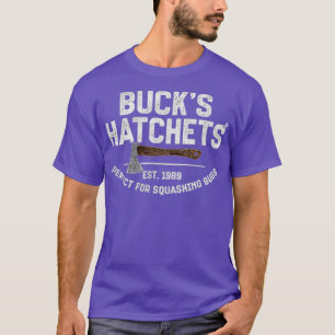 Buck's Bijlen Grappig T-shirt