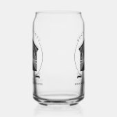 Bucks County Joyrides Logo Blikvorm Glas (Rechts)