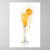 Bucks Fizz Cocktail Poster (Voorkant)