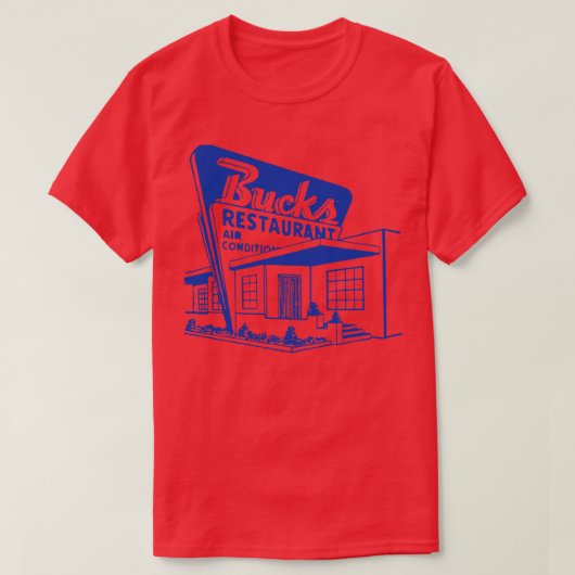 Bucks Restaurant T-shirt (Design voorkant)