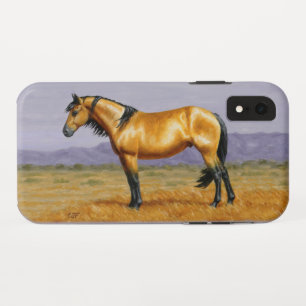 Bucksin Wild Horse Mustang Stallion iPhone XR Hoesje