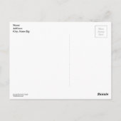 Buckskin Dun Quarter Horse Briefkaart (Achterkant)